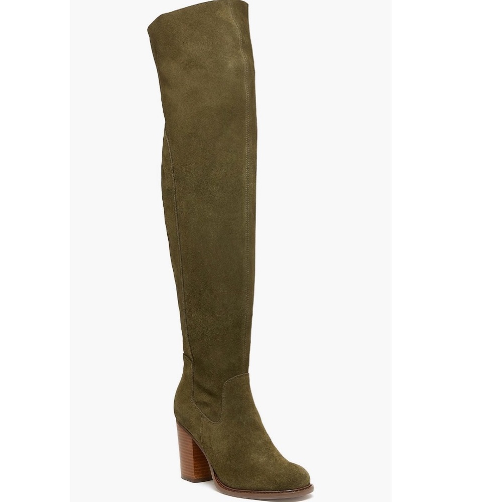New Kelsi dagger brooklyn Logan over the knee olive green boots - Picture 2 of 6